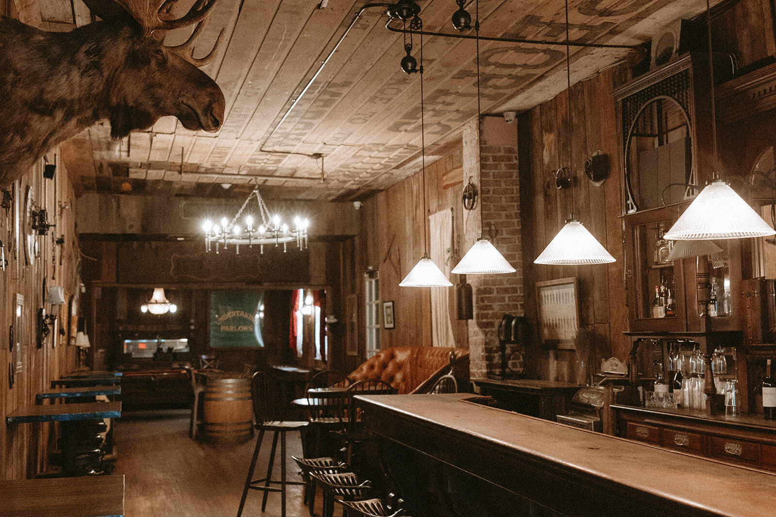 The Union Saloon at 1880 Union Hotel